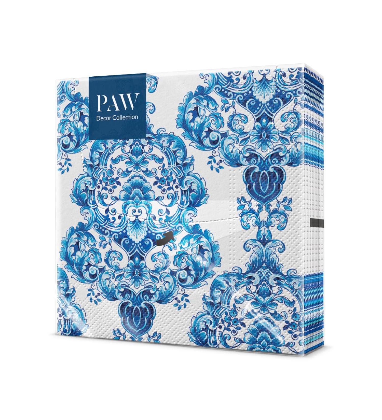 PAW 3-Layer Napkins (33x33 cm) - 20 Colorful Paper Napkins for Communion Wedding Confirmation & Celebrations | Decorative Ornaments & Porcelain Tiles - Buy Online on GoSupps.com