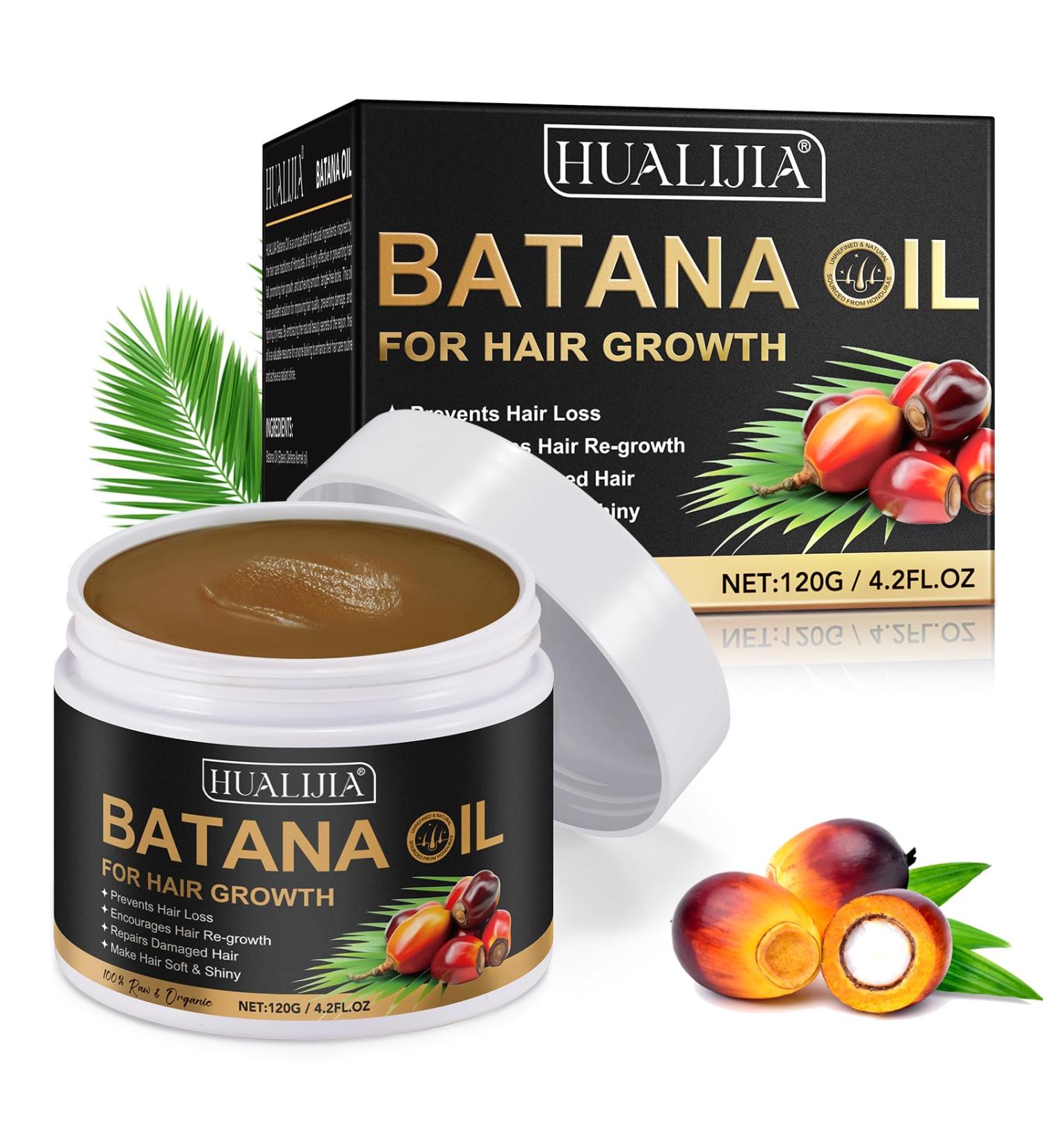  NIFEISHI Pure Batana Hair Oil Batana Oil for Hair Growth improves hair thickness prevents hair loss for men and women 120 g/4.2 FL.OZ - Buy Online on GoSupps.com