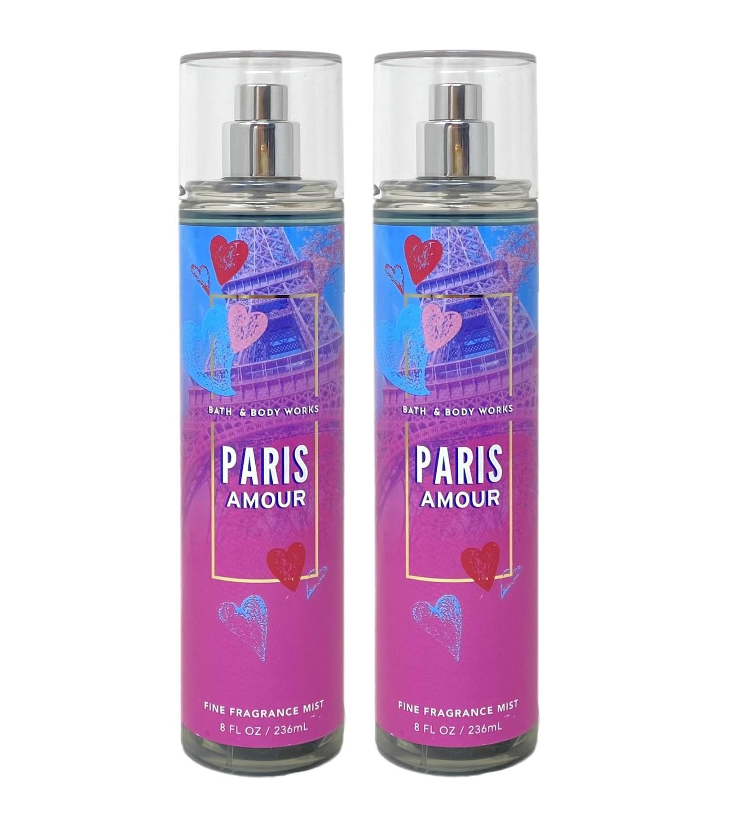 Bath and Body Work Paris Amour 2 Pack Fine Fragrance Mist Bundle - Full Size - Buy Online on GoSupps.com