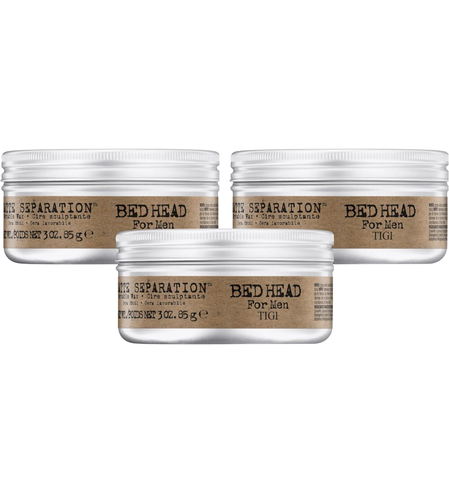 Bed Head Men Matte Separation Workable Wax by TIGI 3oz 3pk - Pack of 3 - Buy Online on GoSupps.com