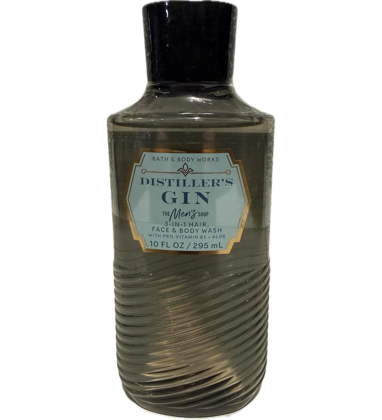 Bath & Body Works Distiller's Gin 3-in-1 Hair Face & Body Wash 10 Ounce