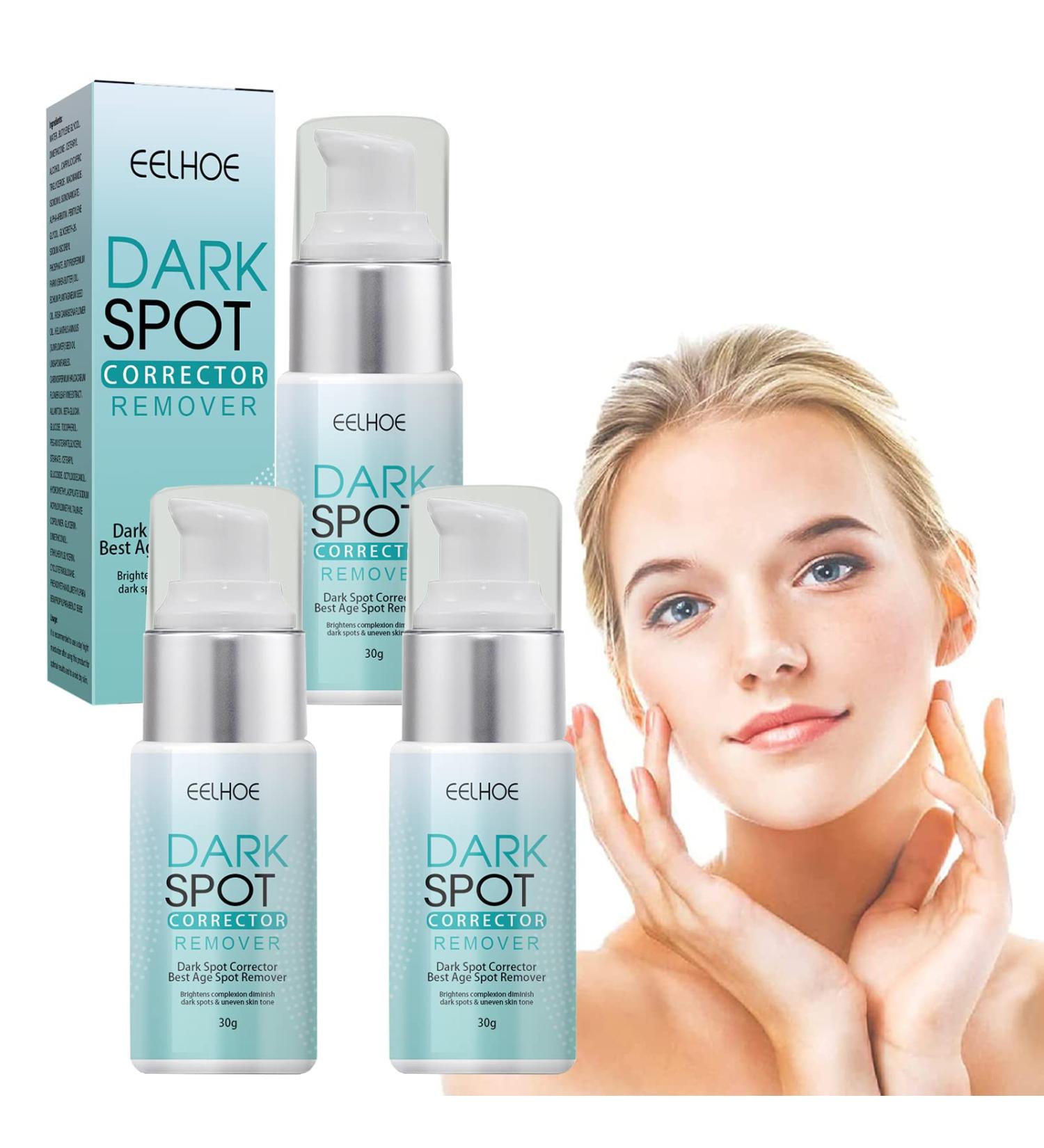 Dark Spot Corrector for Face - 3 Pack Freckle and Discoloration Correcting Serum - Buy Online on GoSupps.com
