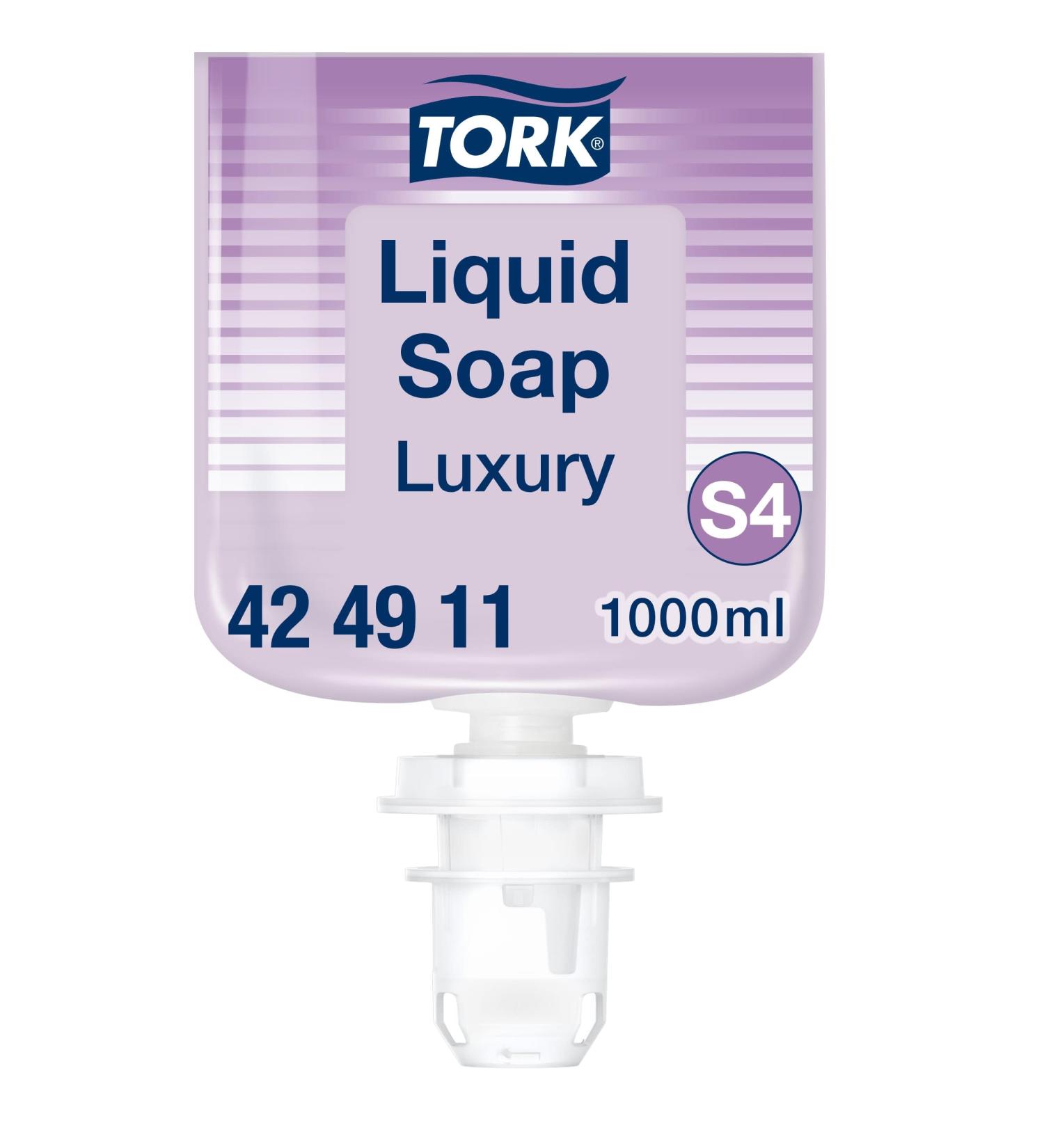  Tork Tork Luxury Liquid Soap S4 Floral Scent 6 x 1000 ml 424911 - Buy Online on GoSupps.com