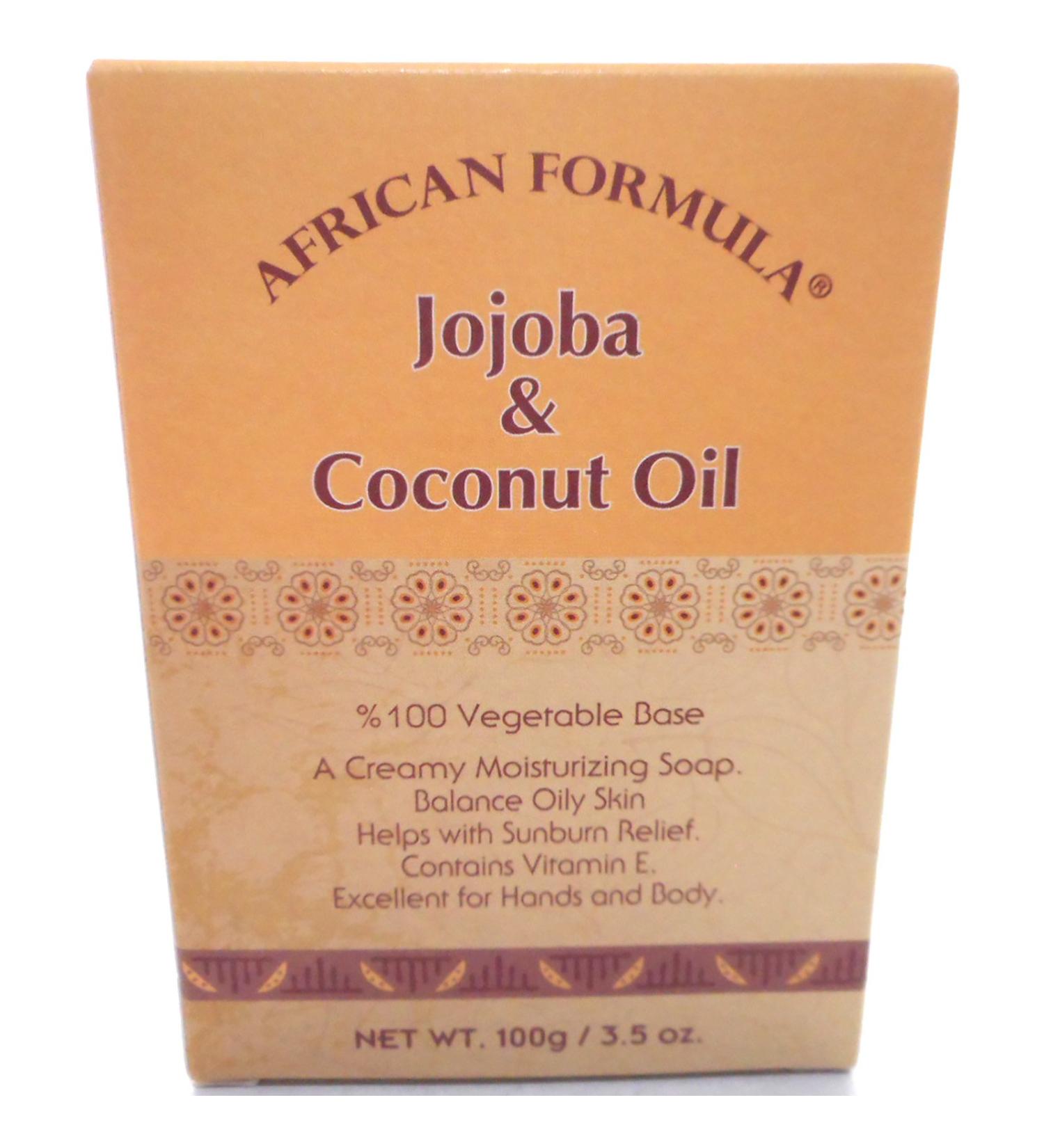 African Formula Jojoba & Coconut Oil Soap - Nourishing & Hydrating Natural Cleanser | Buy Internationally Online - Buy Online on GoSupps.com
