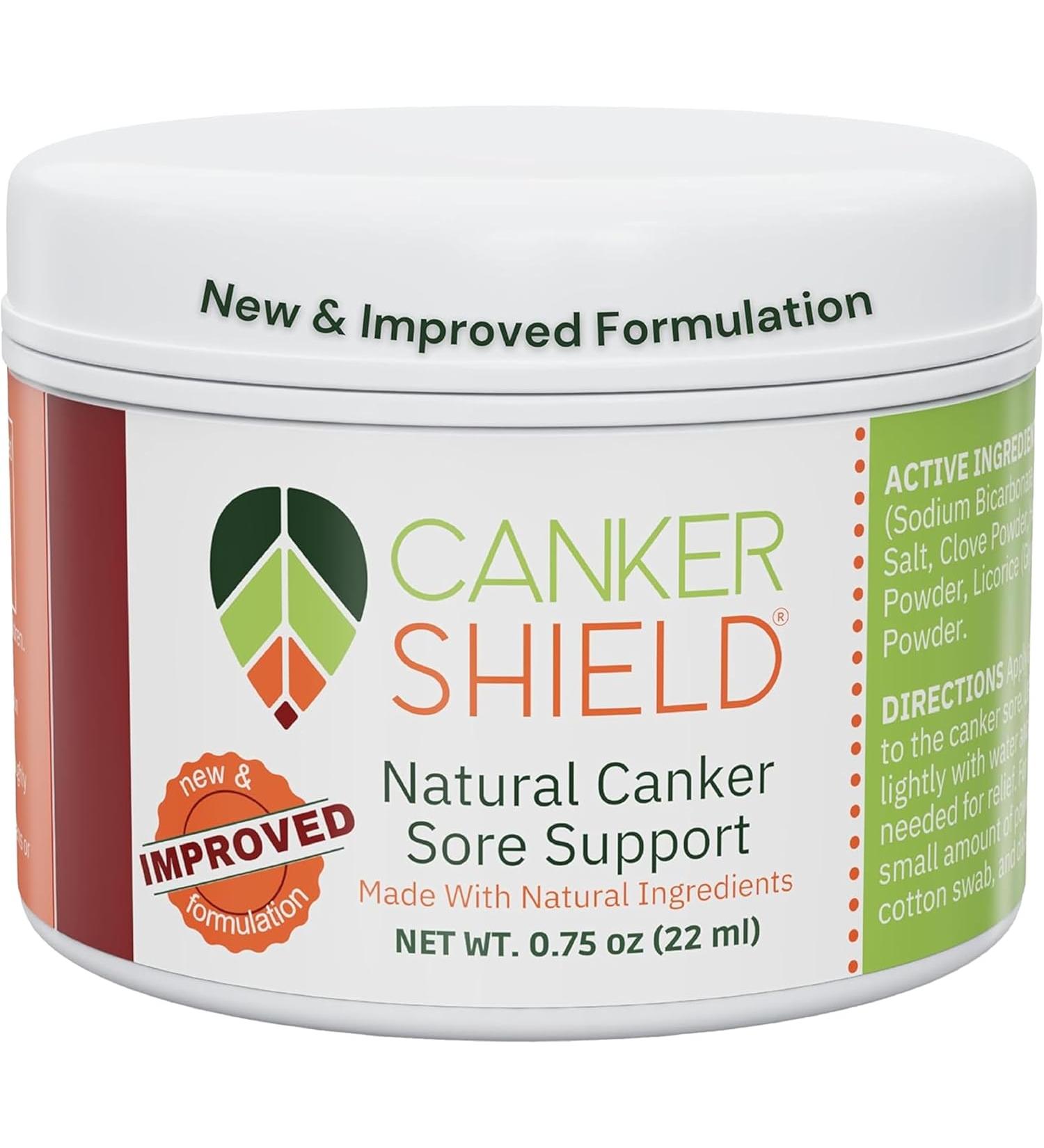 Canker Shield - Fast Healing Canker Sore & Mouth Ulcer Treatment - Buy Online on GoSupps.com