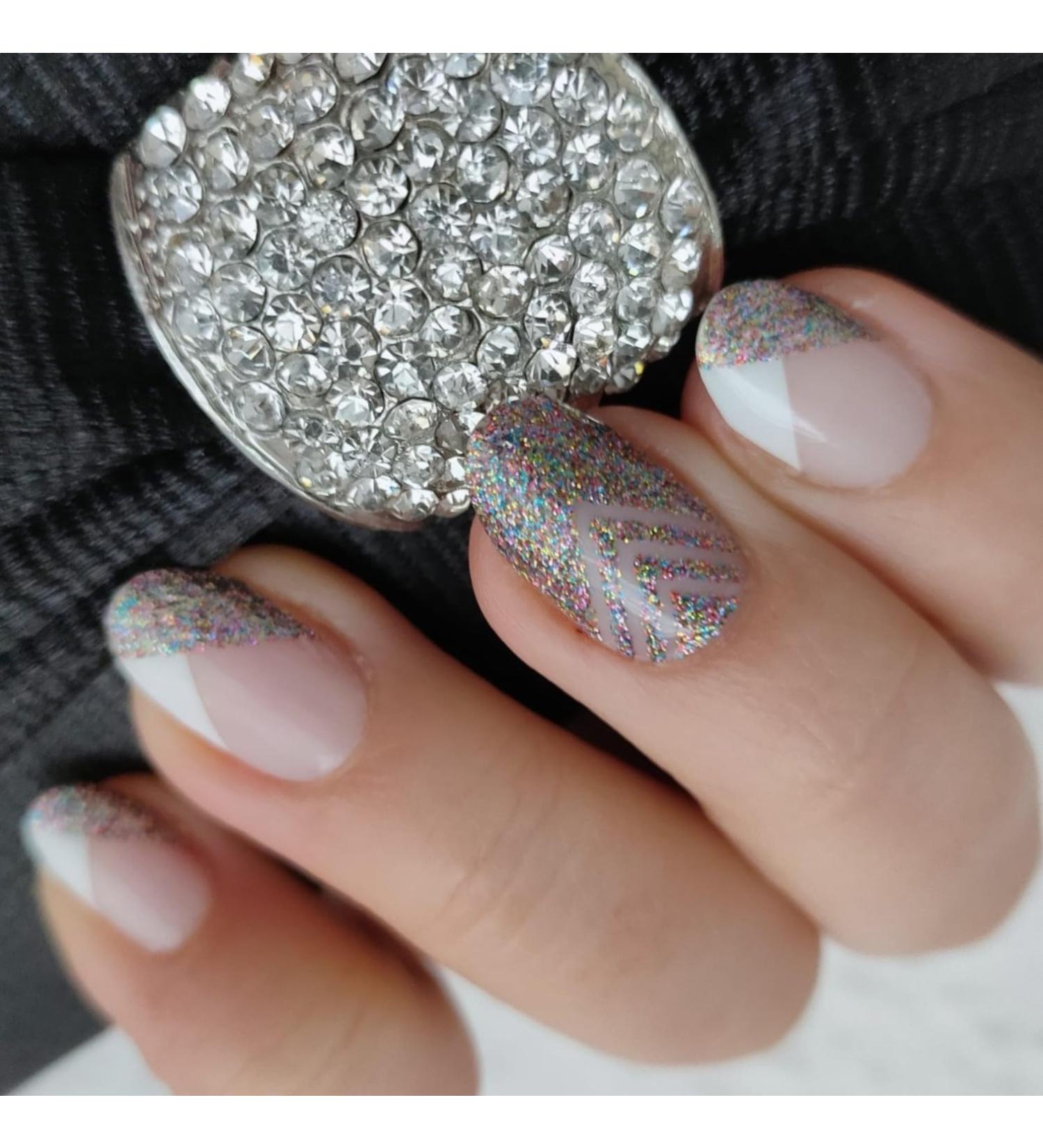 Zaubern gel4Home Nail Foils - 16 Piece Alea Brown Nail Wraps for Stunning Manicures - International Shipping Available - Buy Online on GoSupps.com
