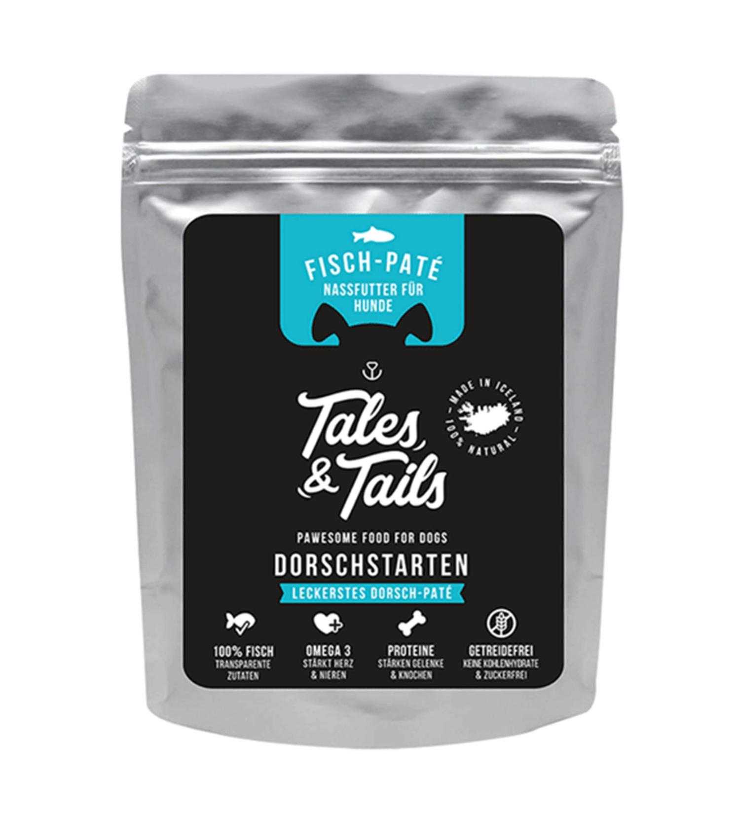 Tales & Tails - 100% Icelandic Cod Wet Dog Food - Grain Free Natural Nutrient Rich Sugar Free Dog Food - Wet Dog Food Start at - Buy Online on GoSupps.com