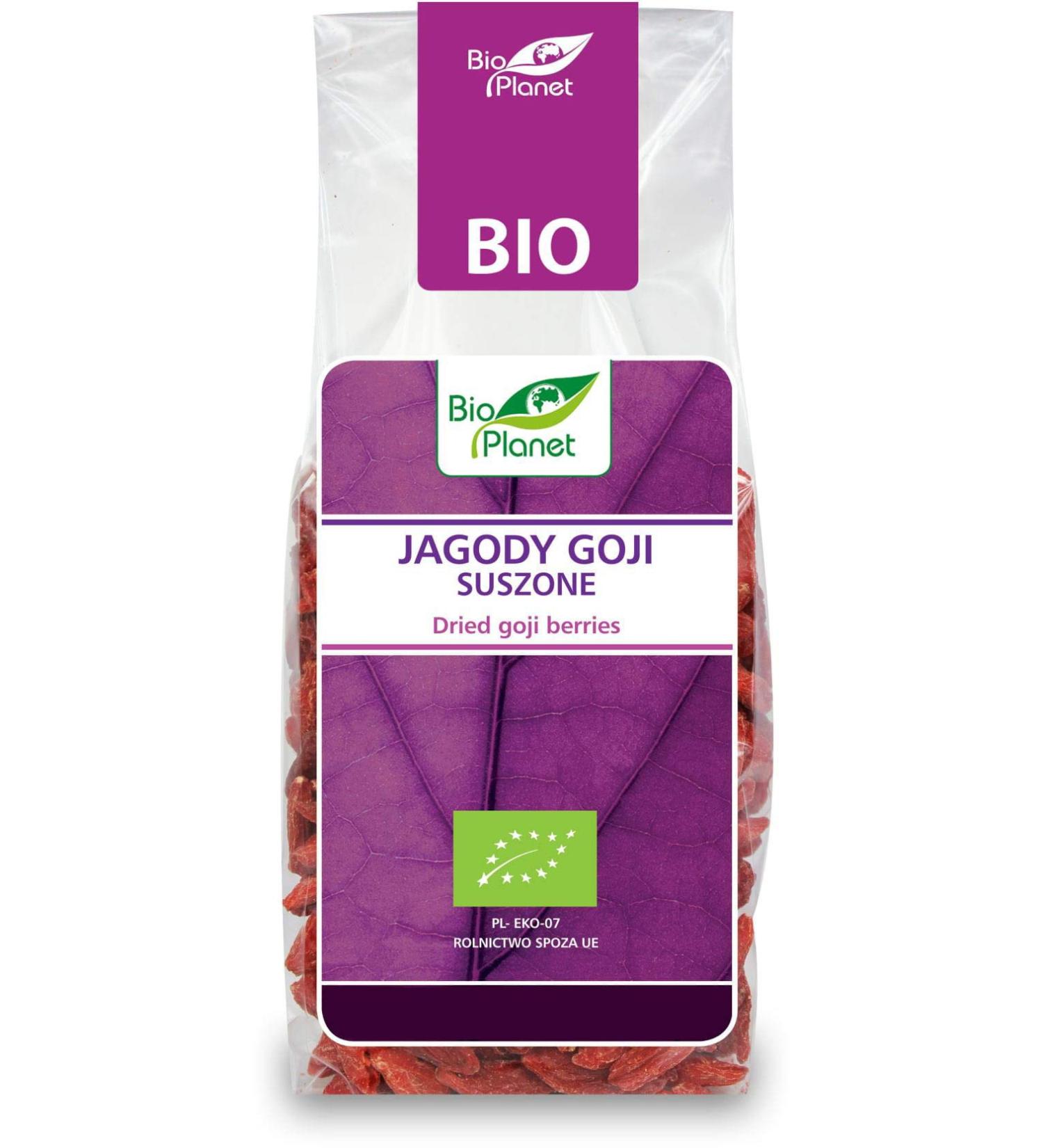 Dried goji berries ORGANIC 100g - BIO PLANET