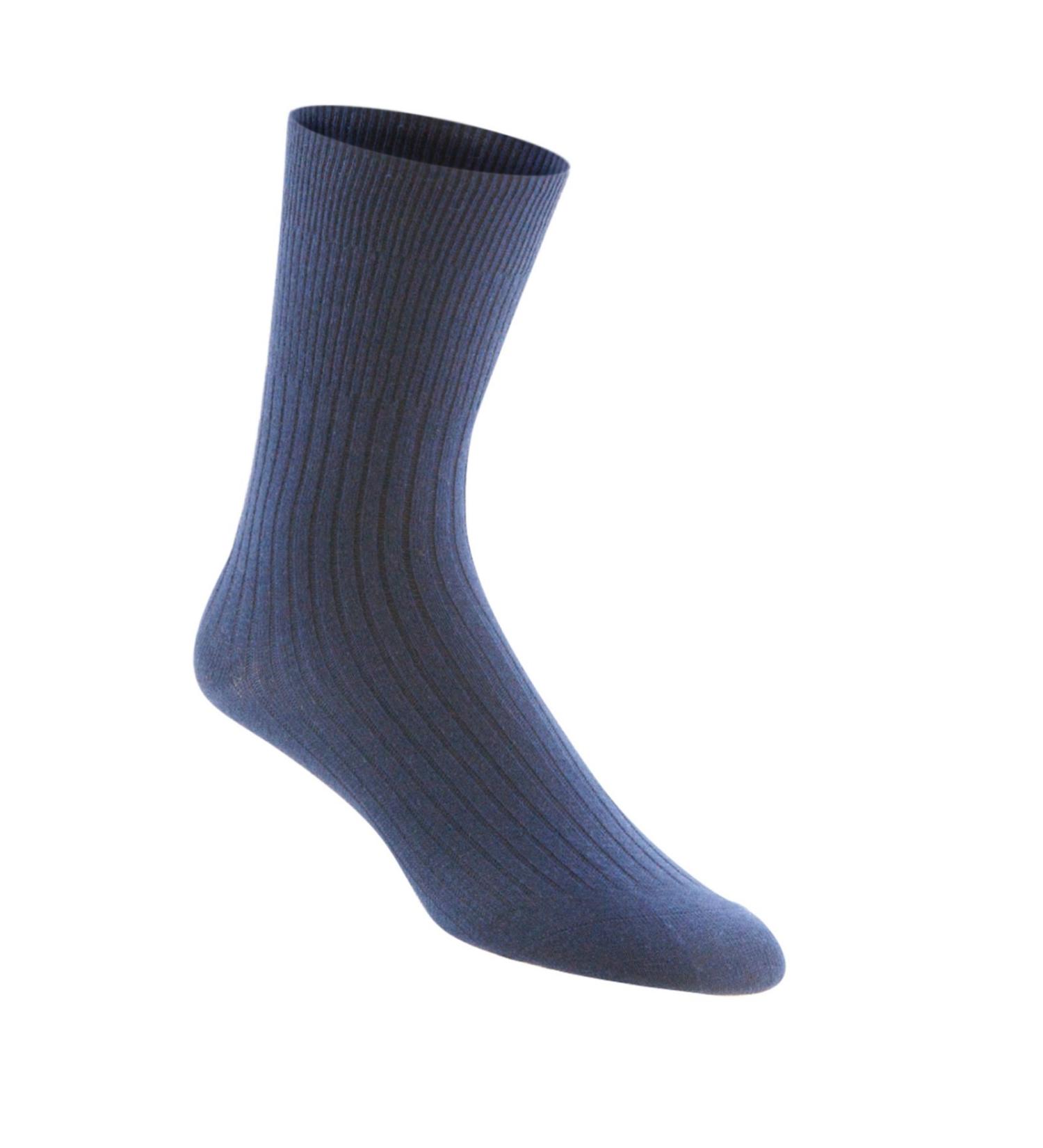 Simcan Men's / Women's Tender Top Diabetic Socks Women's 9-12.5/Men's 8-11.5 Navy