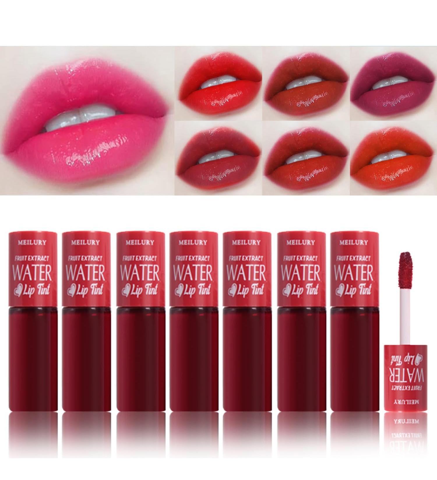 Buy LADYFOX 7 Colors Lip Tint Stain Set | Mini Liquid Matte Lipstick | Long-Lasting Waterproof & Natural Lip Makeup - Ships Internationally - Buy Online on GoSupps.com