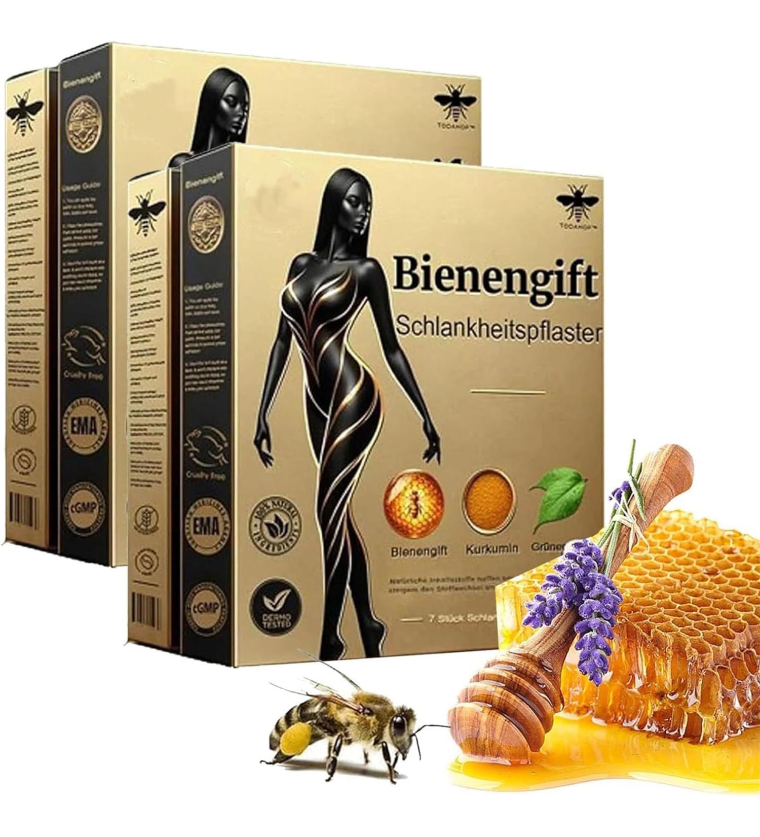 Buy Todahof Bienengift: Lymphatic Drainage & Slimming Paving 2 Boxes of 2 Pieces International Shipping Available - Buy Online on GoSupps.com