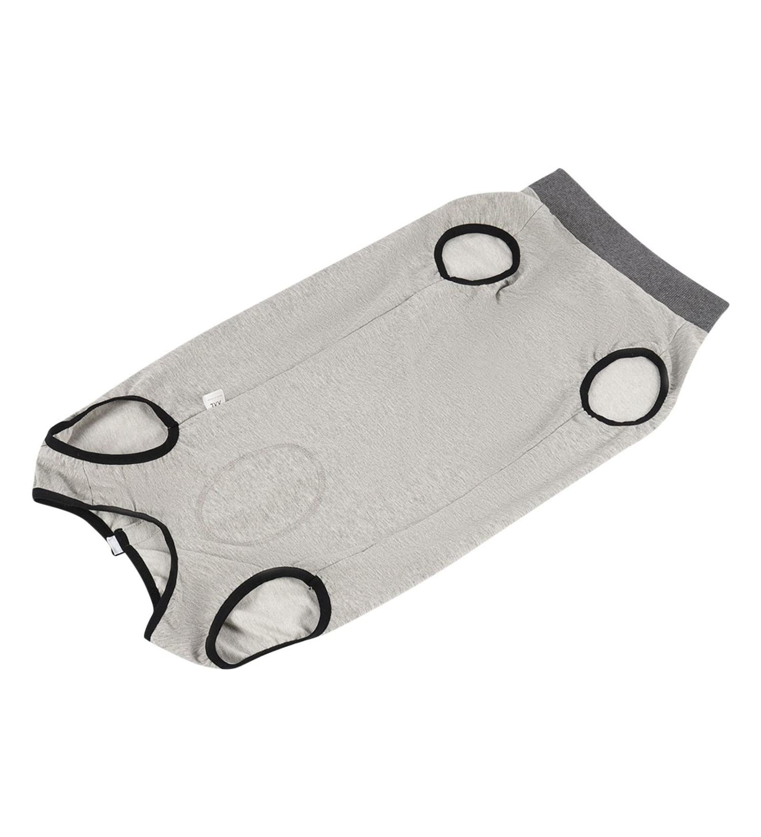 Luxury Dog Coat for Post-Op Recovery | Cuddly Surgical Vest for Female & Male Dogs & Cats - Gray (L) - Buy Online on GoSupps.com