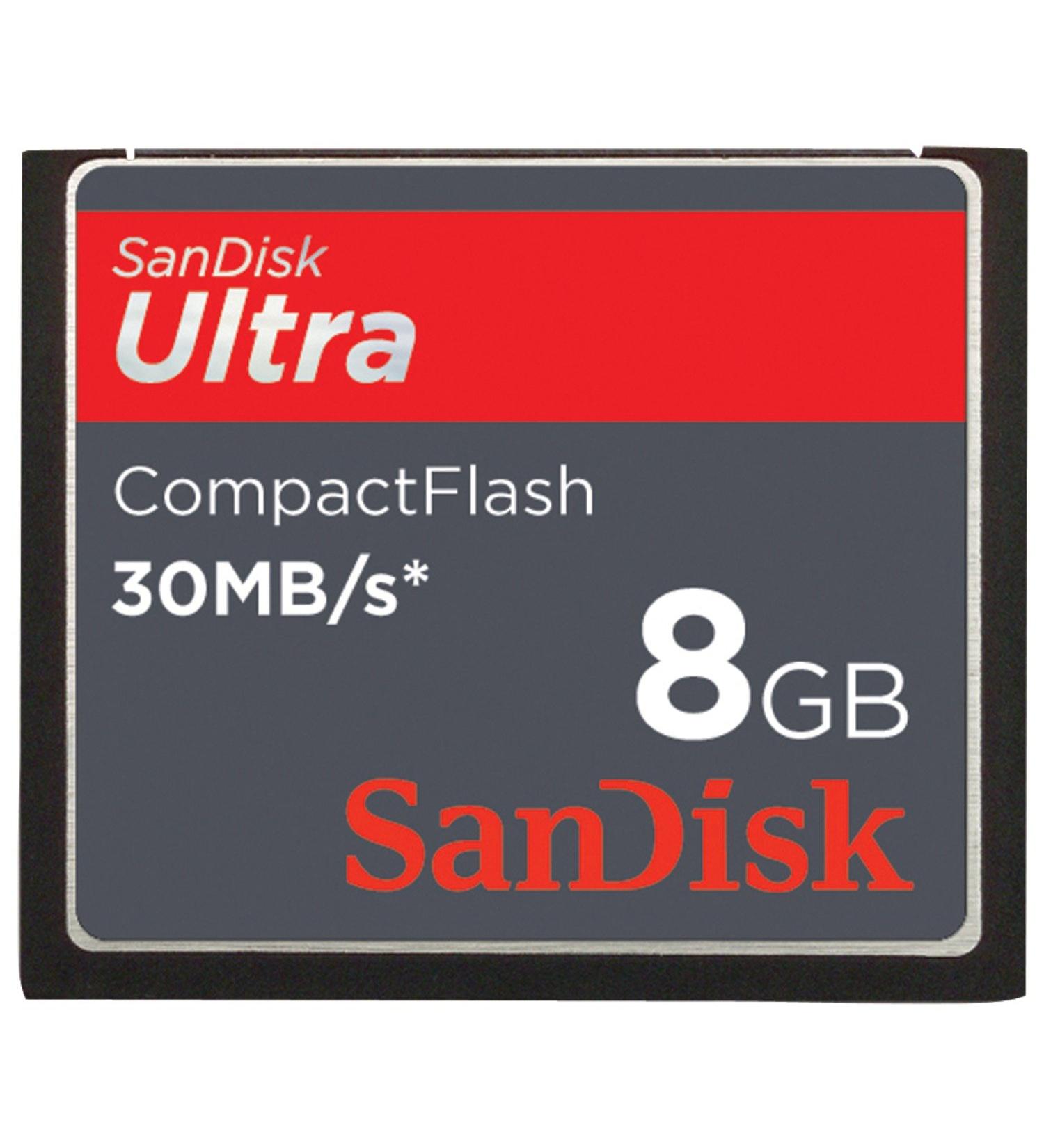 SanDisk 8GB/30MB Ultra CF Card ( SDCFH-008G-A11, US Retail Package )