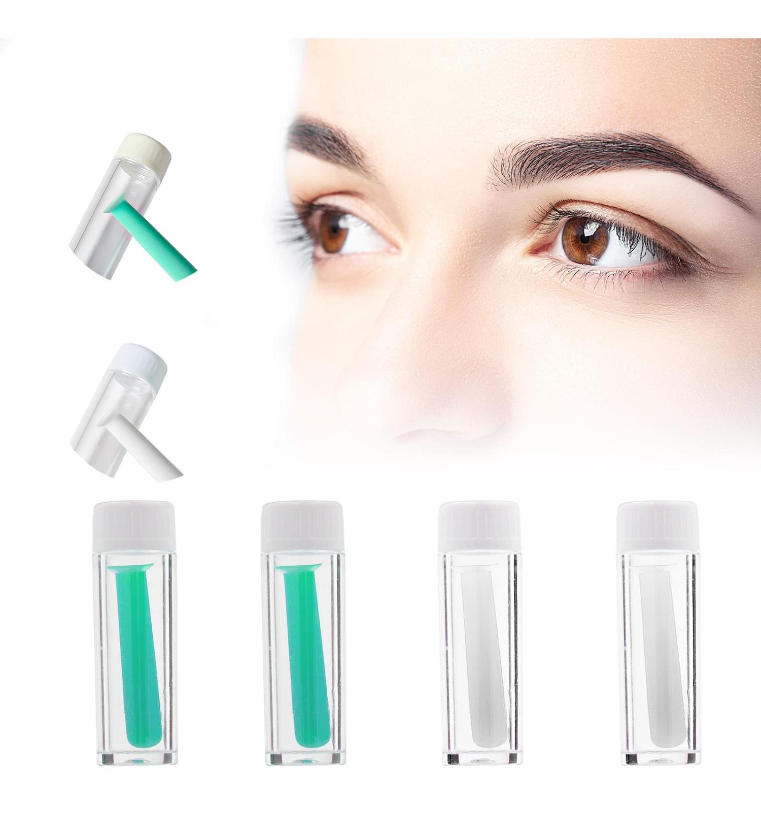 Buy Prousky Soft Contact Lenses with Insertion Tool - 4 Pieces of Green Silicone Suction Bottles for Easy Use - Buy Online on GoSupps.com