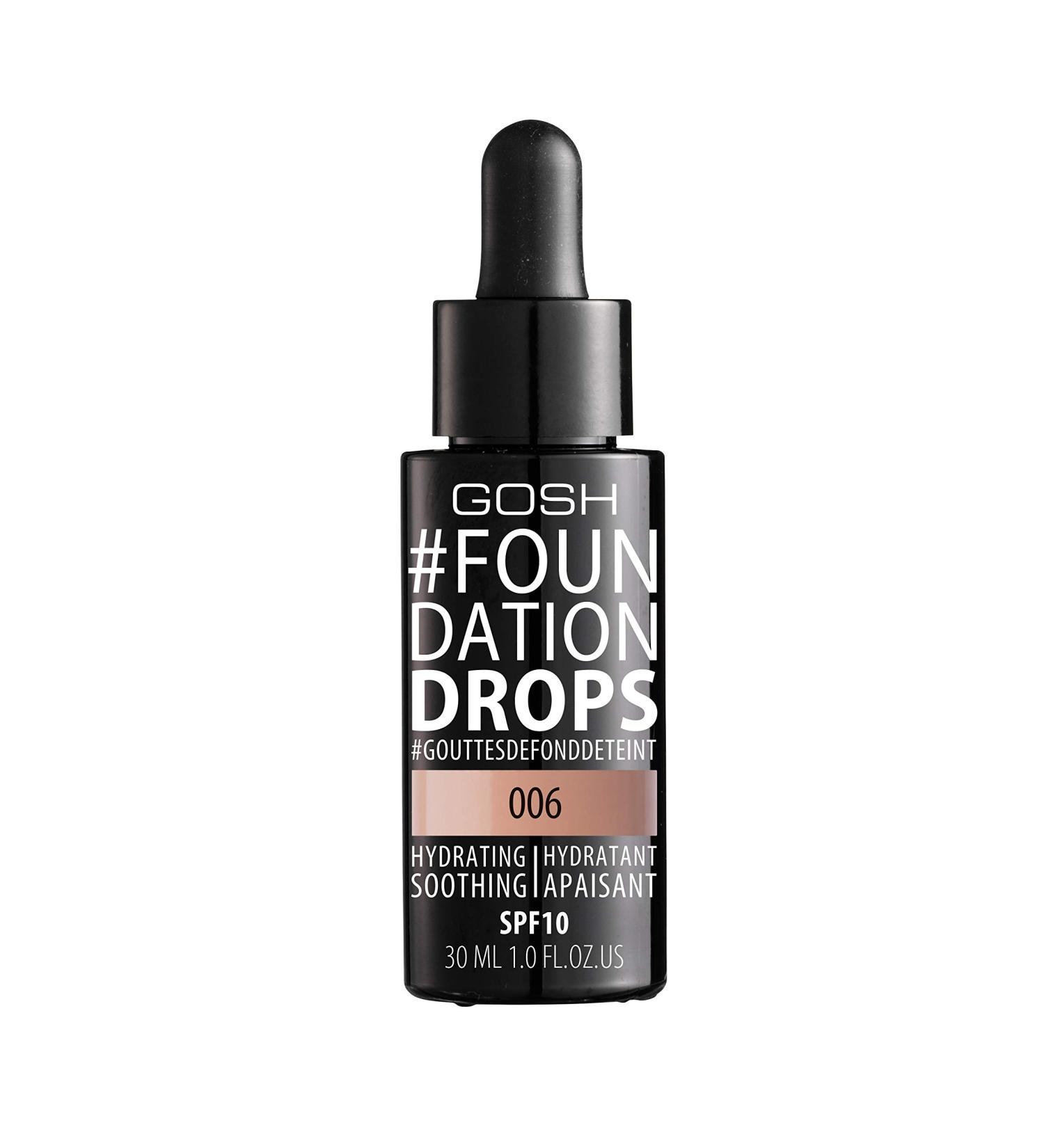 GOSH GOSH Fond de teint Drops 30 ml Tawny 006