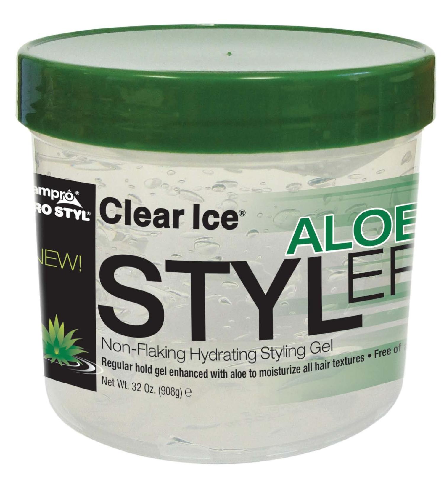 Ampro Clear Ice Aloe Styler 32oz