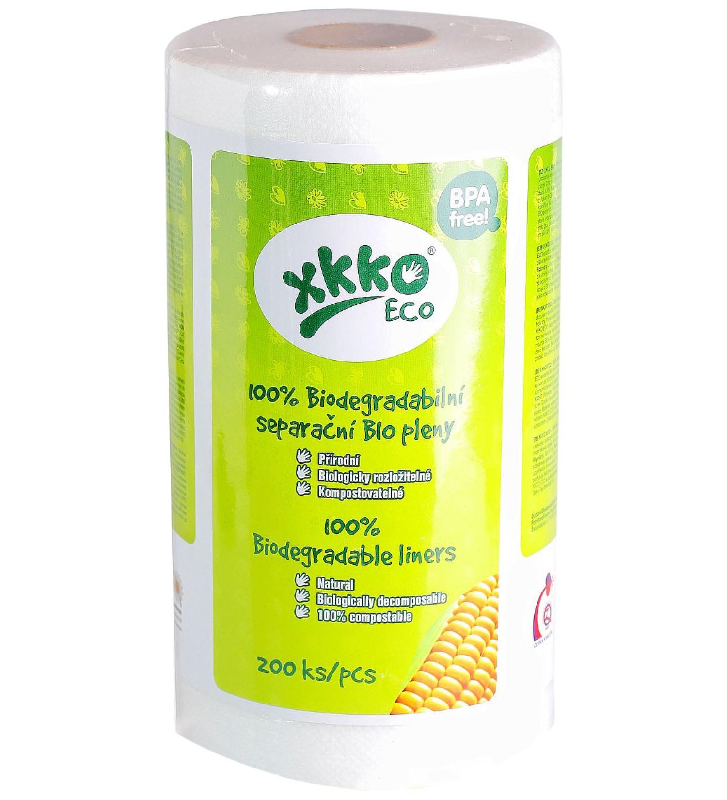 XKKO Eco Diaper Inserts | 100% Biodegradable | 30x19 cm | 400 Total Inserts | International Shipping - Buy Online on GoSupps.com