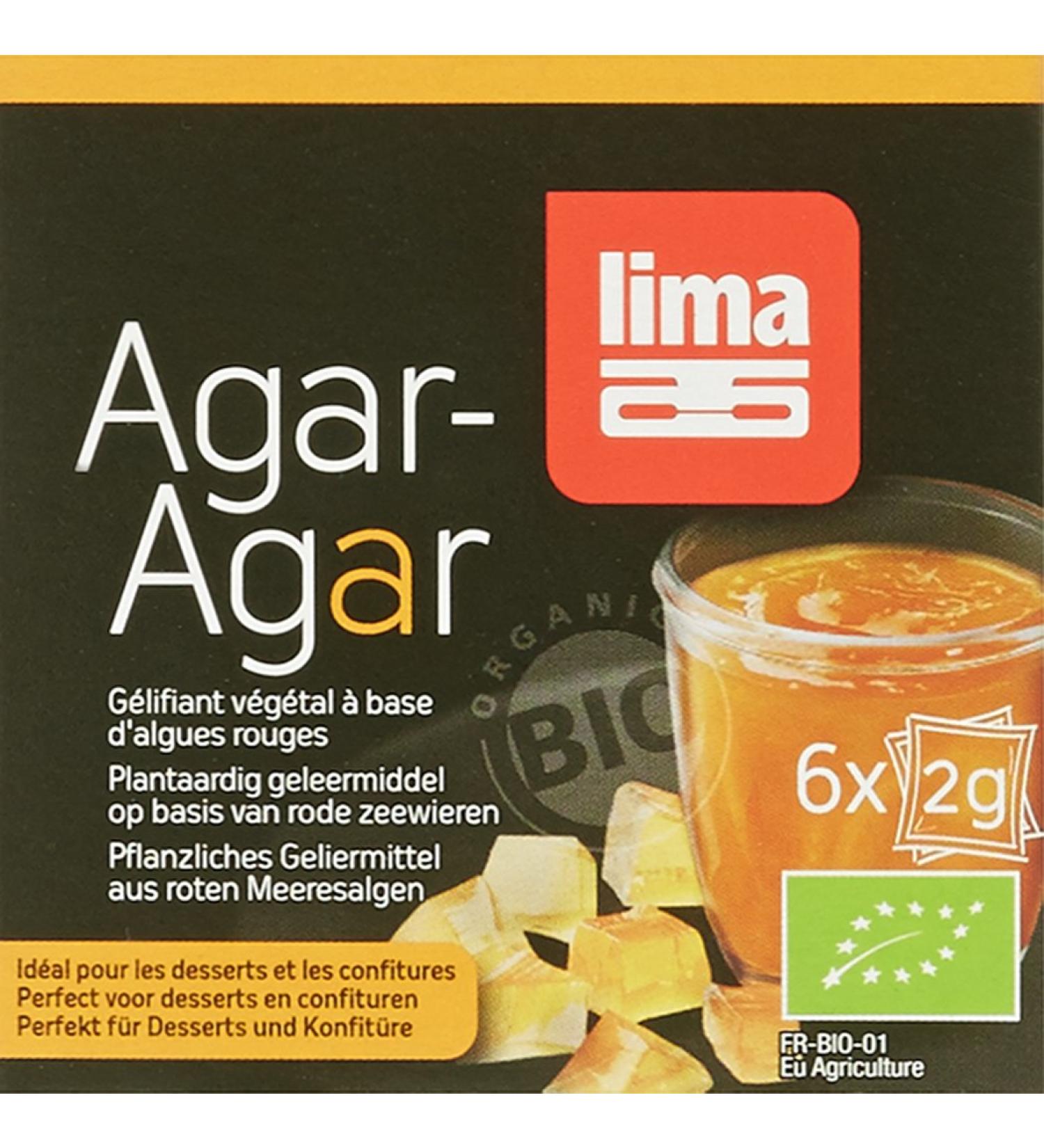 Lima Agar Powder 6 x 2 g - Buy Online on GoSupps.com