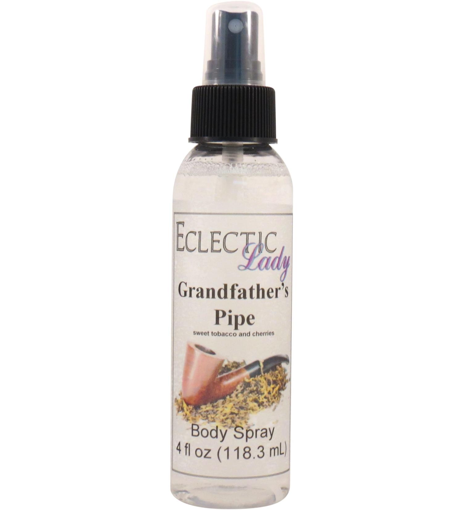 Grandfather's Pipe Body Spray 4 ounces Body Mist for Women with Clean Light & Gentle Fragrance Long Lasting Perfume with Comforting Scent for Men & Women Cologne with Soft Subtle Aroma For Daily 4 Fluid Ounces - Buy Online on GoSupps.com