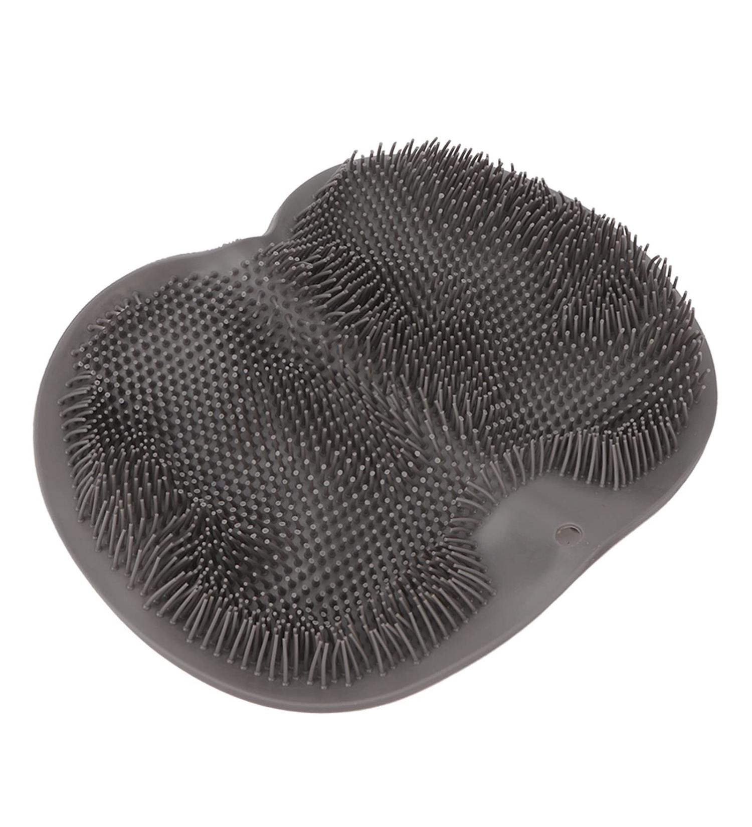 Back Scrubbing Mat & Foot Scrubber Massager | Silicone Eco-Friendly Shower Tool for Relaxation & Cleansing - Buy Online on GoSupps.com