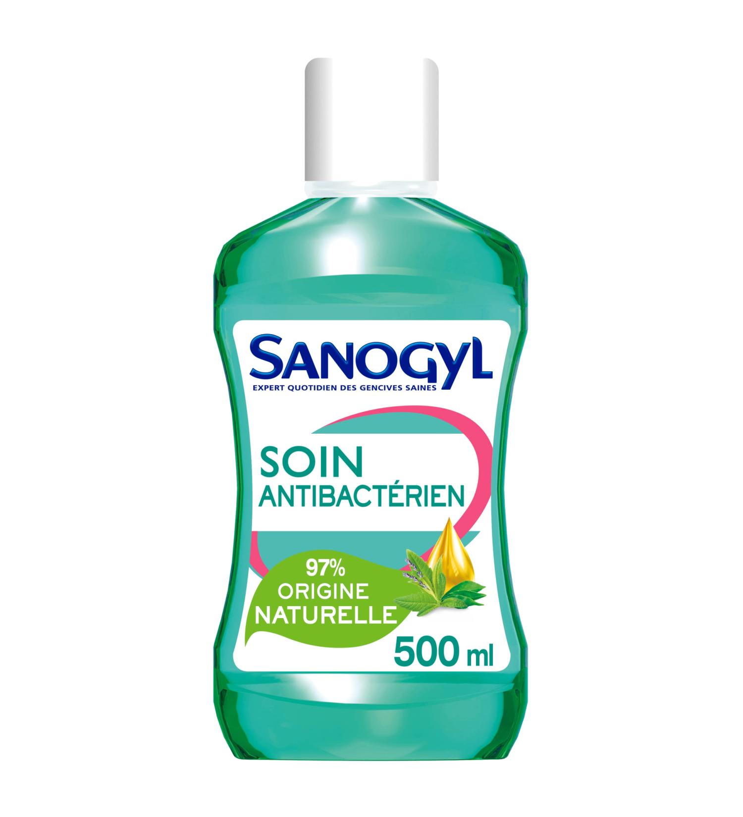  Sanogyl SANOGYL Antibacterial Mouthwash 500 ml Pack of 4 - Buy Online on GoSupps.com