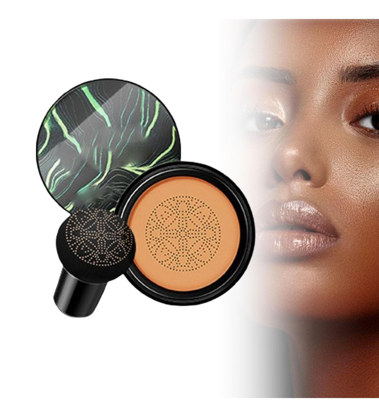 Chaful Cushion CC Foundation Air Cushion CC Cream Photo-Ready Foundation Look in Seconds Air Cushion CC Cream Foundation Long-Lasting Oil Control BB Cream Face Concealer 20 G (Bronze) - Buy Online on GoSupps.com