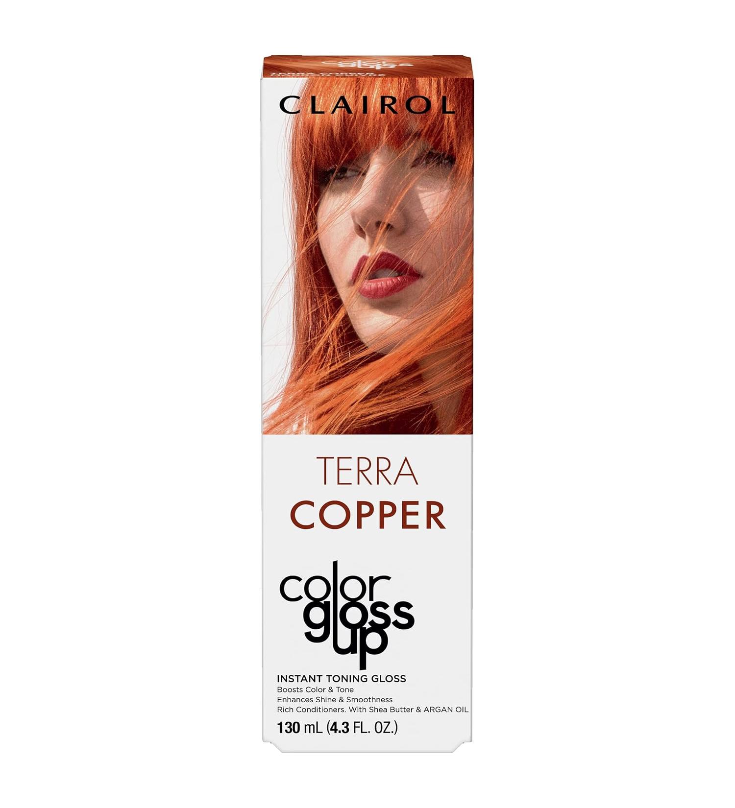 Clairol Color Gloss Up Temporary Hair Dye - Terra Copper - 4.3 Fl Oz. - Buy Online on GoSupps.com
