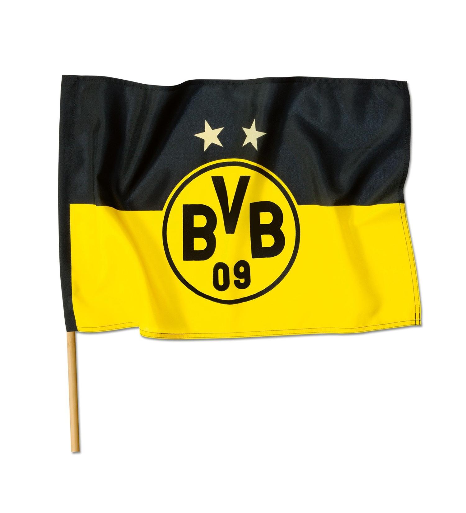 BVB flagpole (90x60 cm) One Size Multicoloured