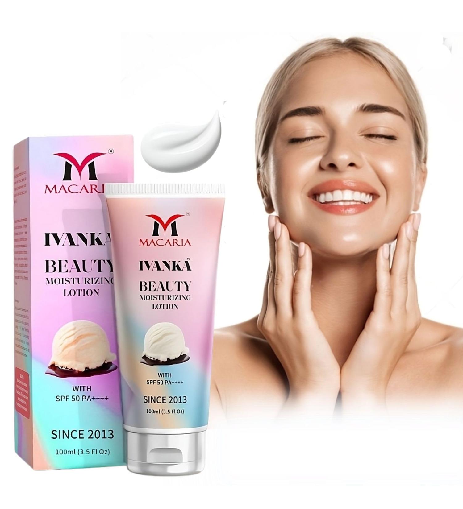 MACARIA Ivanka Beauty Body Lotion Gentle for Sensitive Skin Body Lotion For Face - Buy Online on GoSupps.com