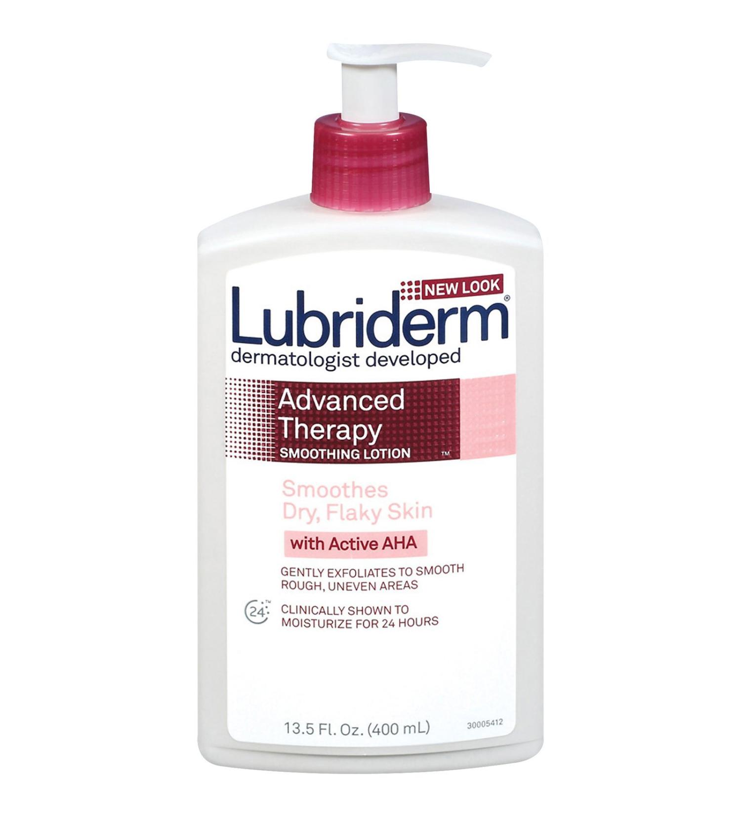 Lubriderm Advanced Therapy Smoothing Body Lotion 13.5-Ounce Pump Bottle