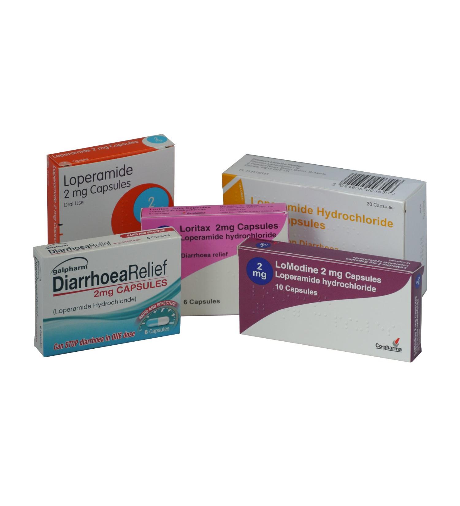 10 x 6 Galpharm Diarrhoea Relief 2mg Capsules