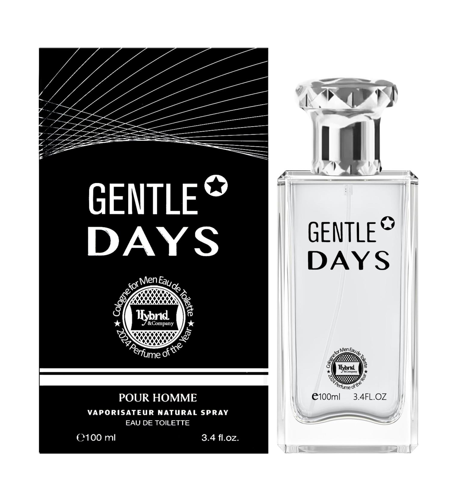 Hybrid & Company Gentle Days Pour Homme For Men Eau De Toilette Vaporisateur Natural Spray 3.4 Fl Oz - Buy Online on GoSupps.com