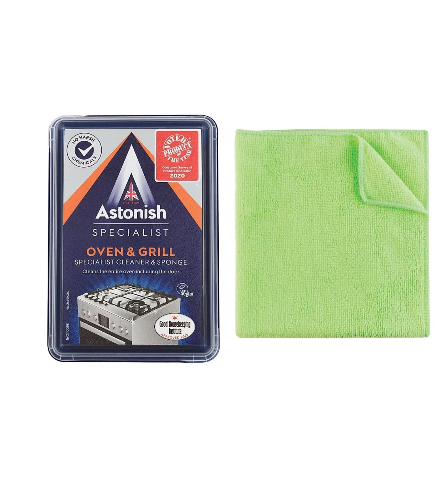 UKDD Oven and Grill Hob Microwave Specialist Cleaner Paste with Sponge 250g with Micro fiber cloth - Buy Online on GoSupps.com