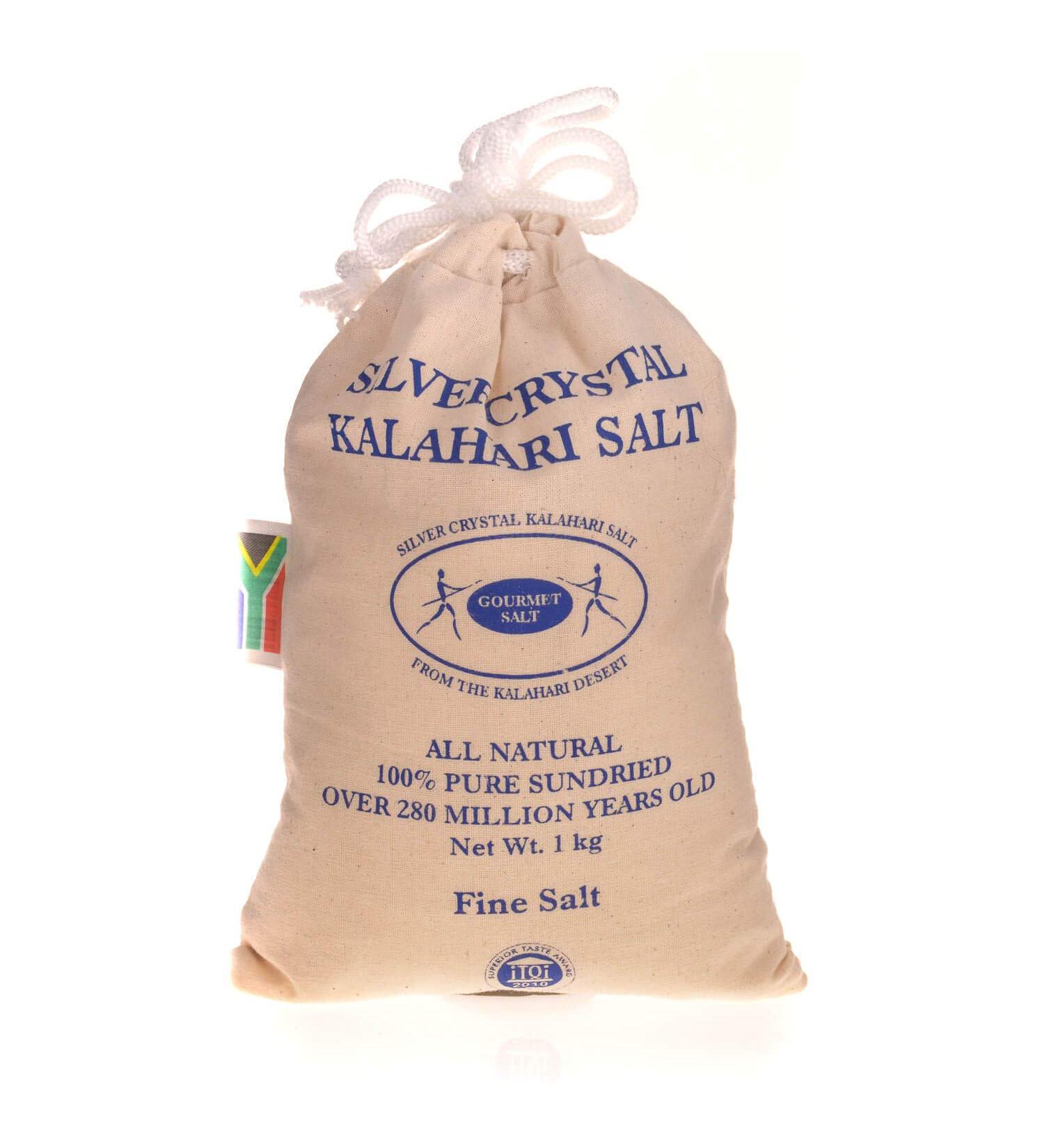 Greenplan Products Silver Crystal Fine Kalahari Salt 1kg Kalahari Gourmet Salt in South Africa