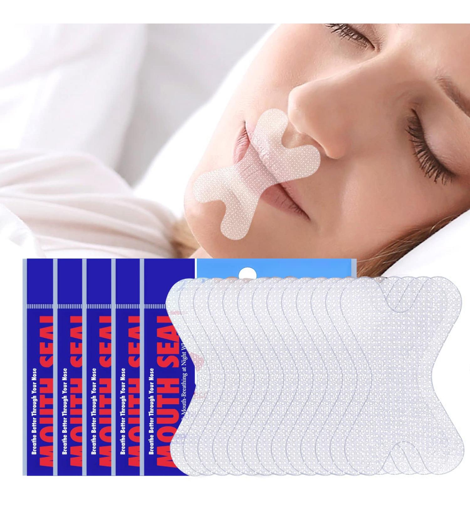 AUXHCYL Mouth Tape for Sleeping 180 Pcs - Gentle Anti Snoring Devices for Mouth Breathing - Sleep Strips for Snoring Stopper - Buy Online on GoSupps.com