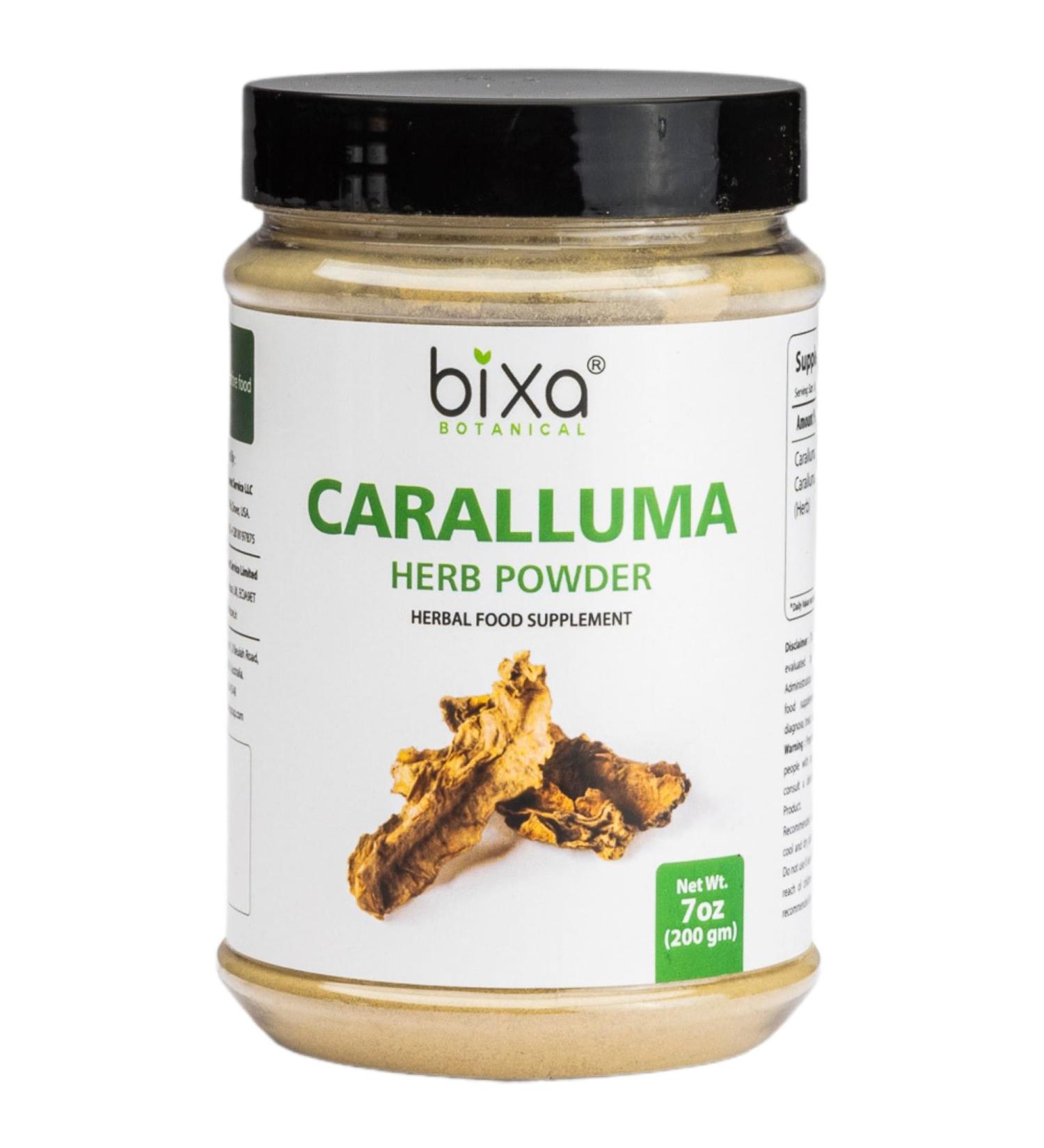 bixa BOTANICAL Caralluma Fimbriata Ayurvedic Herbal Supplement | Gluten Free, Non-GMO, Steam Sterlized, Vegan, 200 Grams (7 Ounce, Powder) Caralluma Fimbriata Powder 7 Ounce (Pack of 1) - Buy Online on GoSupps.com