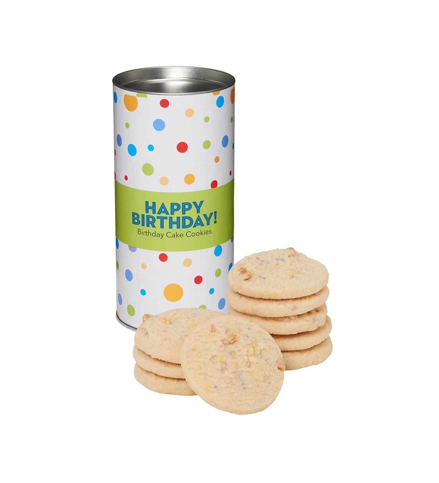 Infinity Brands Happy Birthday Birthday Cake Cookies Gift Tube 150g Happy Birthday Cake - Buy Online on GoSupps.com