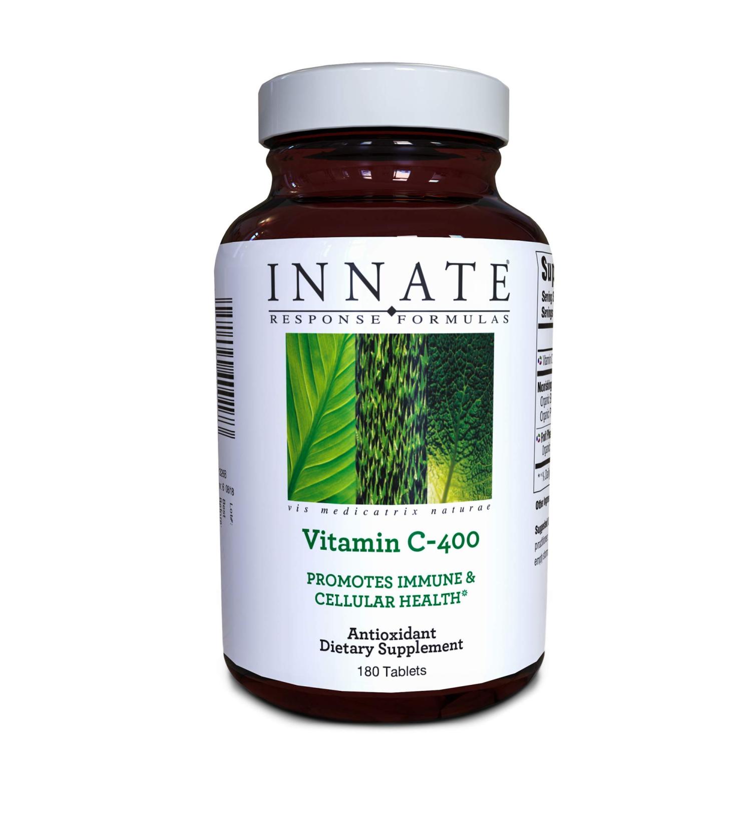 Buy Innate Response Vitamin C-400 - 180 Tablets for Immune Support - Buy Online on GoSupps.com