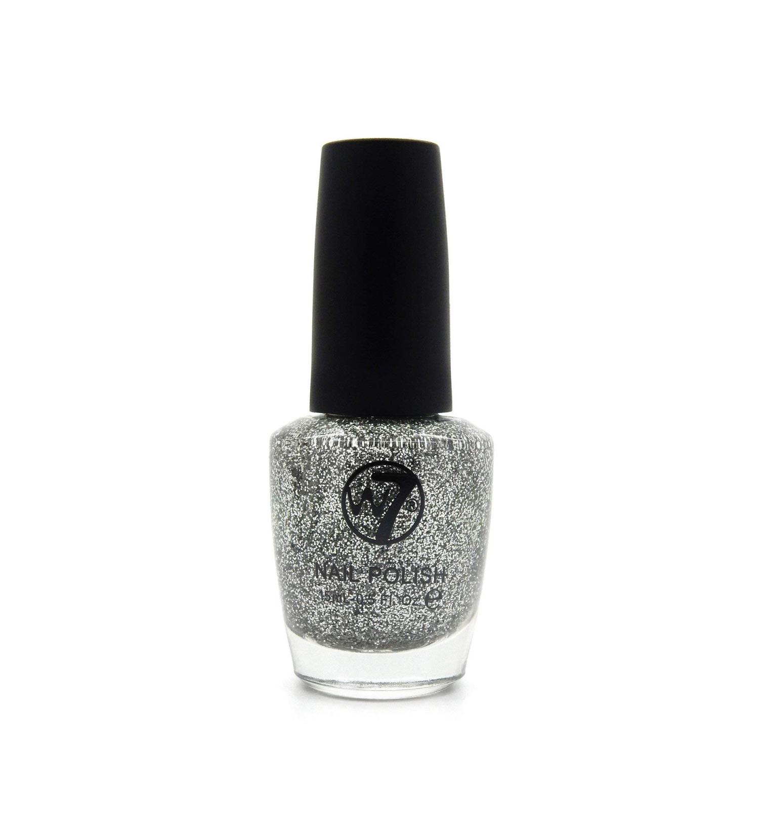 W7 Cosmetics Nail Polish Number 5 Silver Dazzle 15 ml
