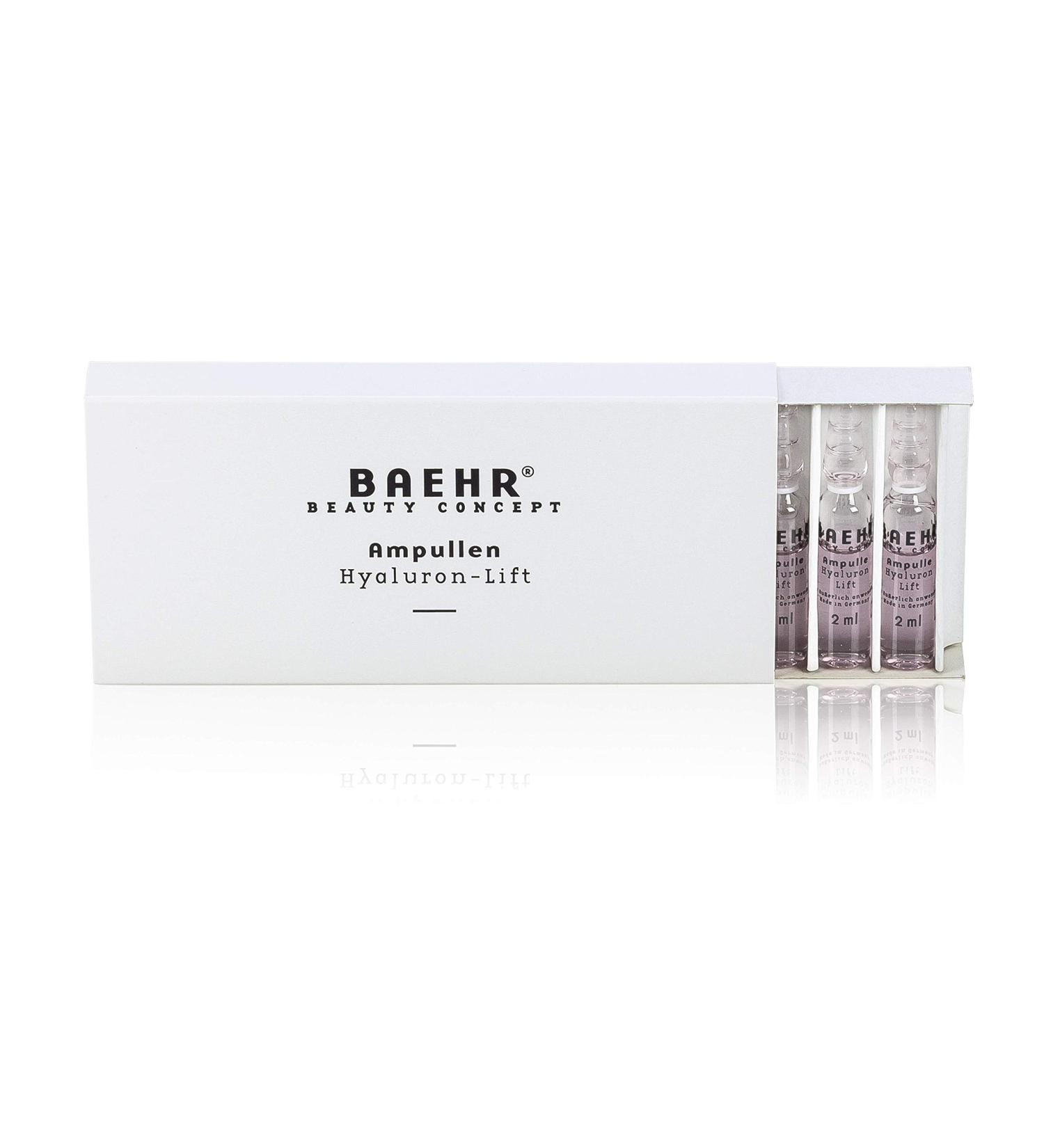 BAEHR BEAUTY CONCEPT Ampoule Hyaluron Lift 1 Box (10 ampoules with 2ml each)