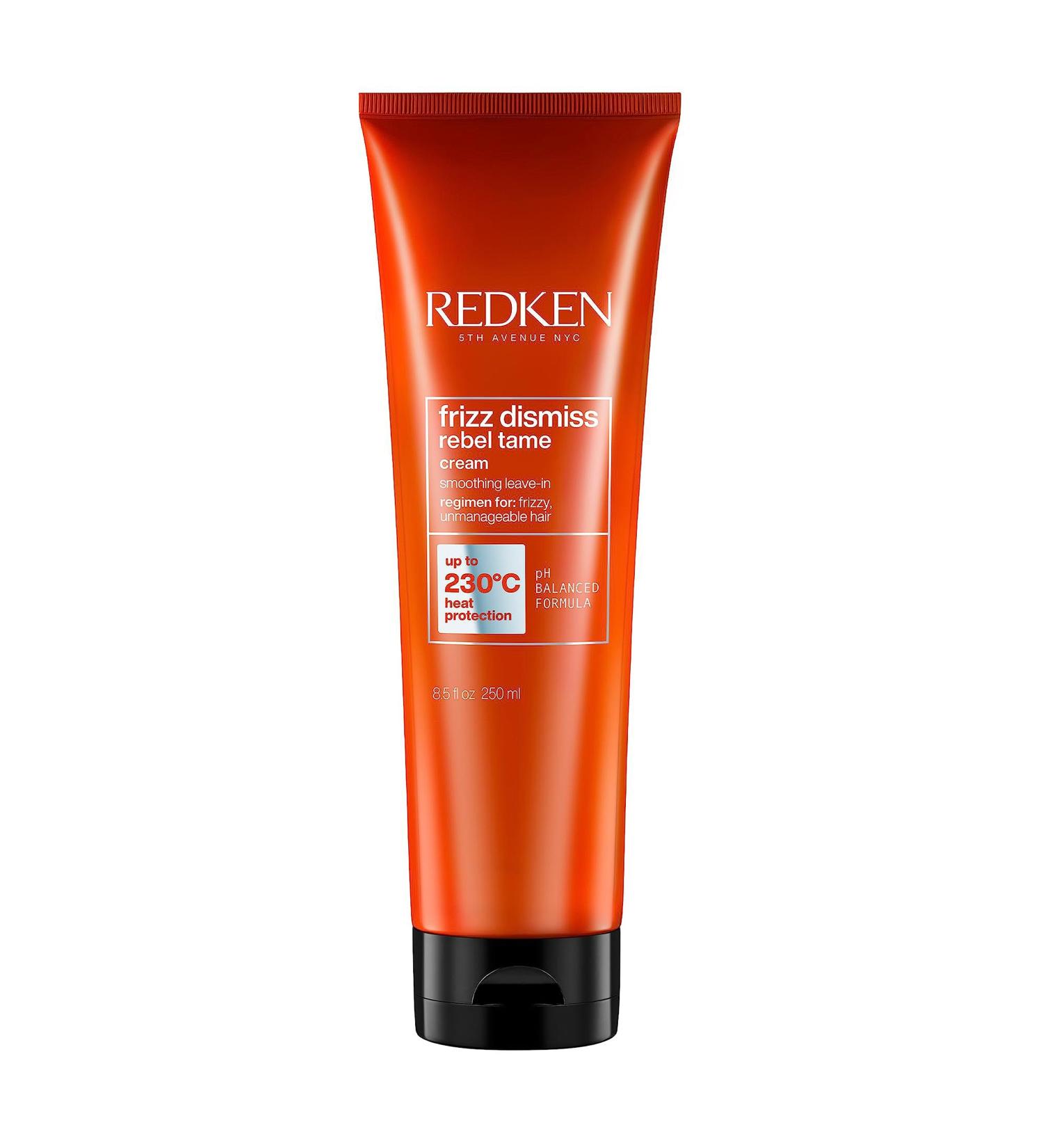REDKEN Babassu Oil Frizz Dismiss Rebel Tame Heat Protection Smoothing Cream - New Look - Buy Online on GoSupps.com