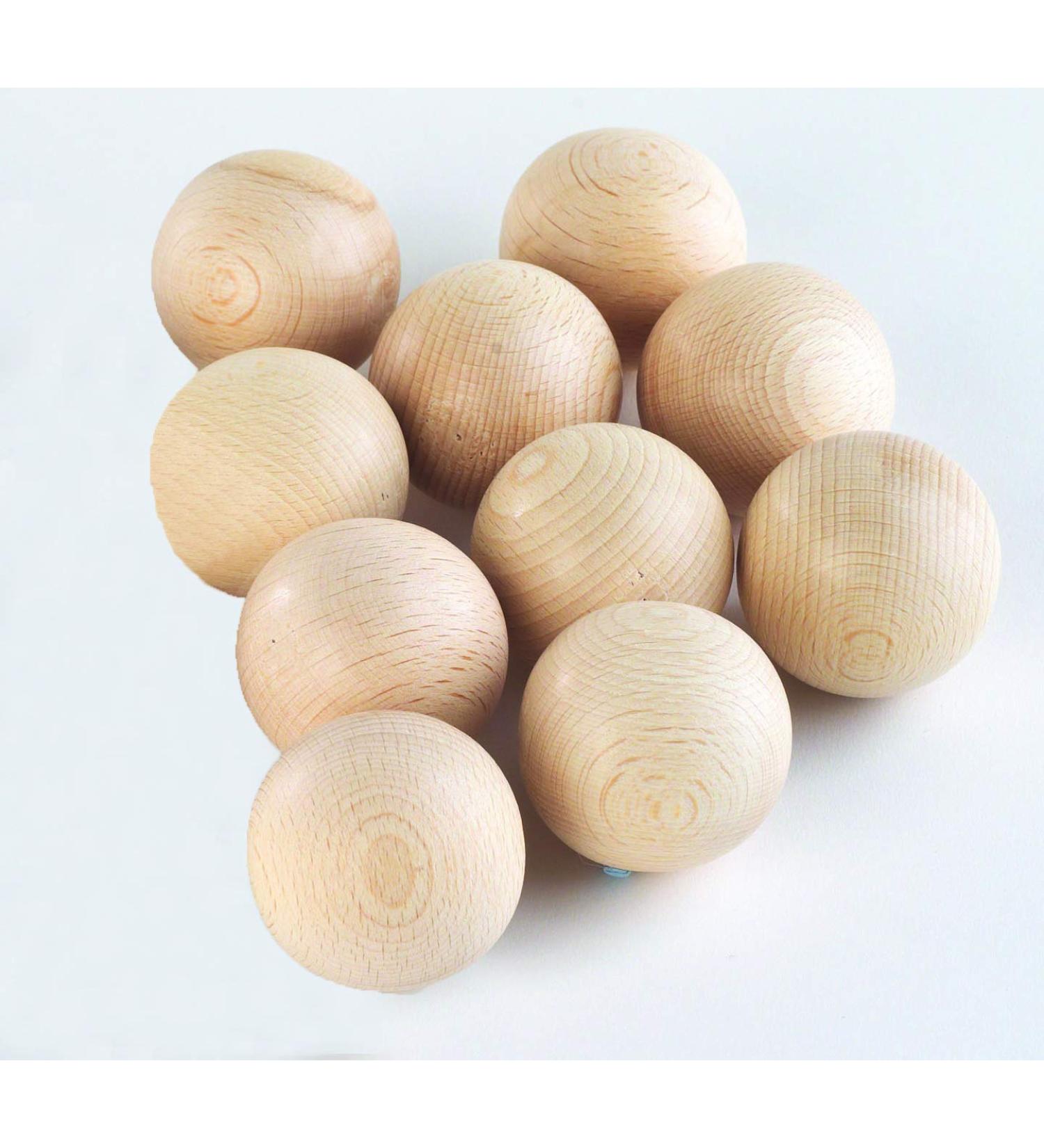Buy TickiT 73944 Wooden Heuristic Balls 60mm - Pack of 10 | International Shipping Available - Buy Online on GoSupps.com