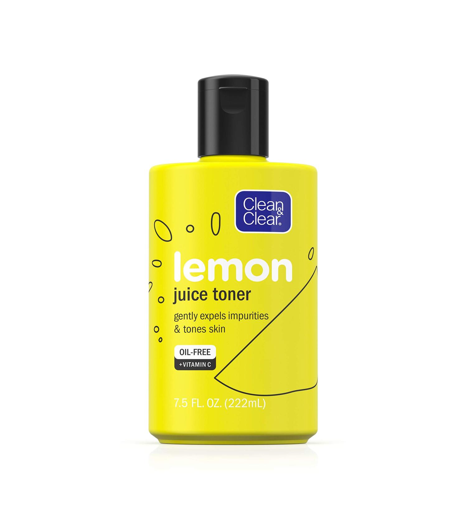 Clean & Clear Lemon Juice Toner 7.5 fl oz â€“ Refreshing Skin Care for Oily Skin - Buy Online on GoSupps.com