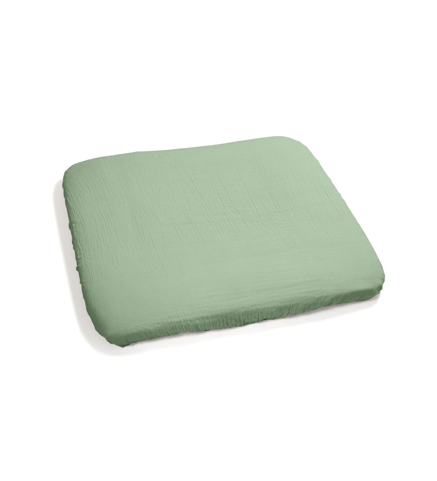 Pic Bear Wrap Editions 75x85cm | 100% Muslin Cotton Baby Wrap with Elastic Band - Gentle & Protective Comfort for Babies (Grayed Jade) - Buy Online on GoSupps.com