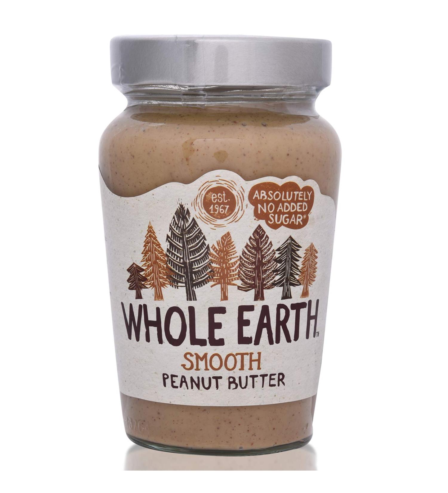 Whole Earth Original Smooth Peanut Butter 340g - Buy Online on GoSupps.com