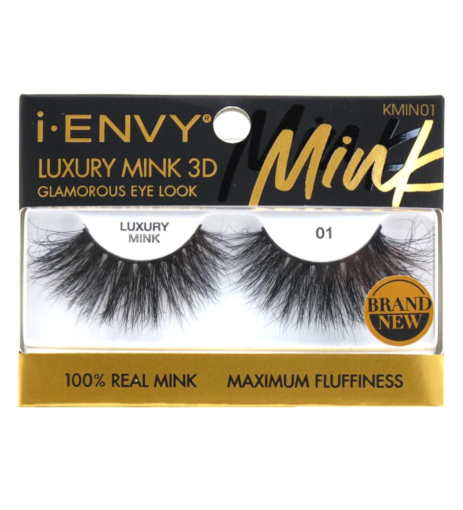 Kiss I Envy Luxury Mink 3D 01 Lashes - Premium Quality International Shipping Available - Buy Online on GoSupps.com