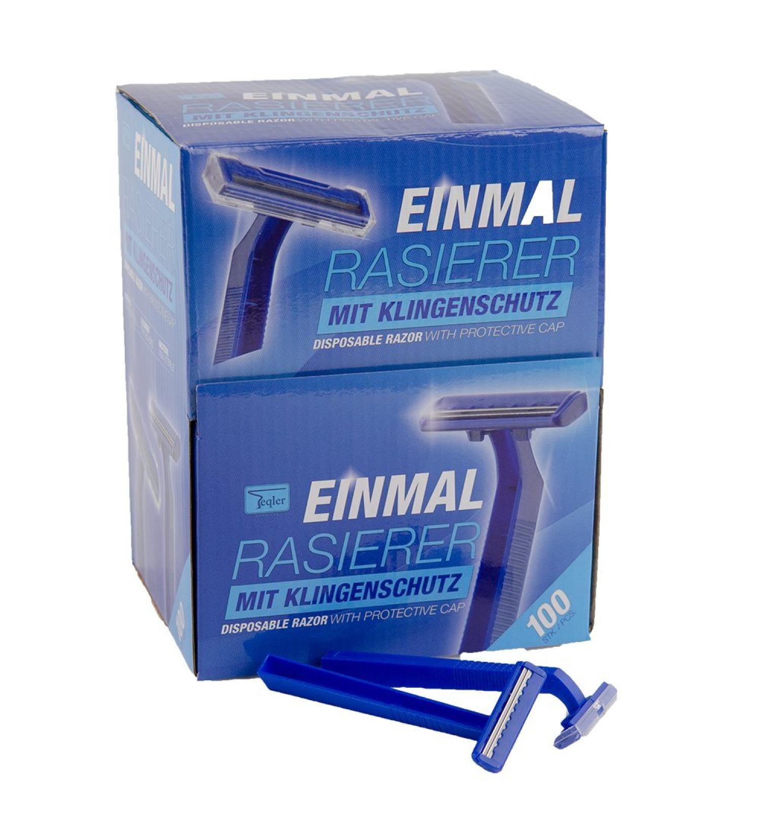 Teqler Disposable Razor T-370650 | Gentle Safe & Skin-Friendly Shaving for All Hair Lengths | Pack of 100 - International Shipping Available - Buy Online on GoSupps.com