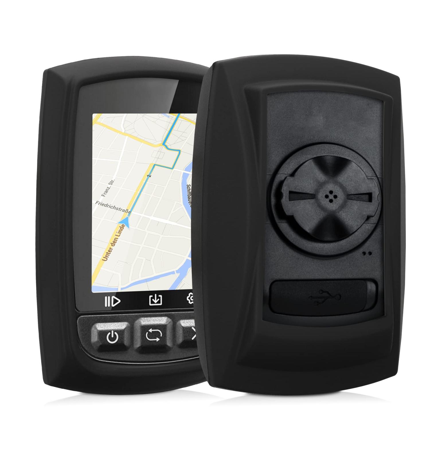 kwmobile Silicone GPS Bicycle Case for IGPSPORT iGS50E / iGS50 - Black Protective Cover for Ultimate Safety - Buy Online on GoSupps.com
