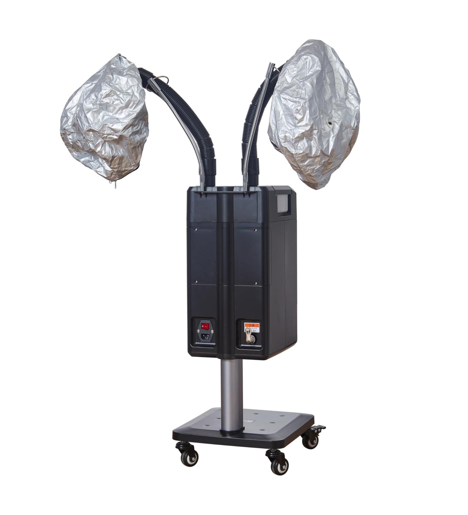 Elitzia Nano d froisseur vapeur sur pied pour un conditionnement en profondeur - Pour une utilisation en salon - Machine vapeur micro brume pour hydrater les cheveux noirs - Soin du cuir chevelu - Buy Online on GoSupps.com