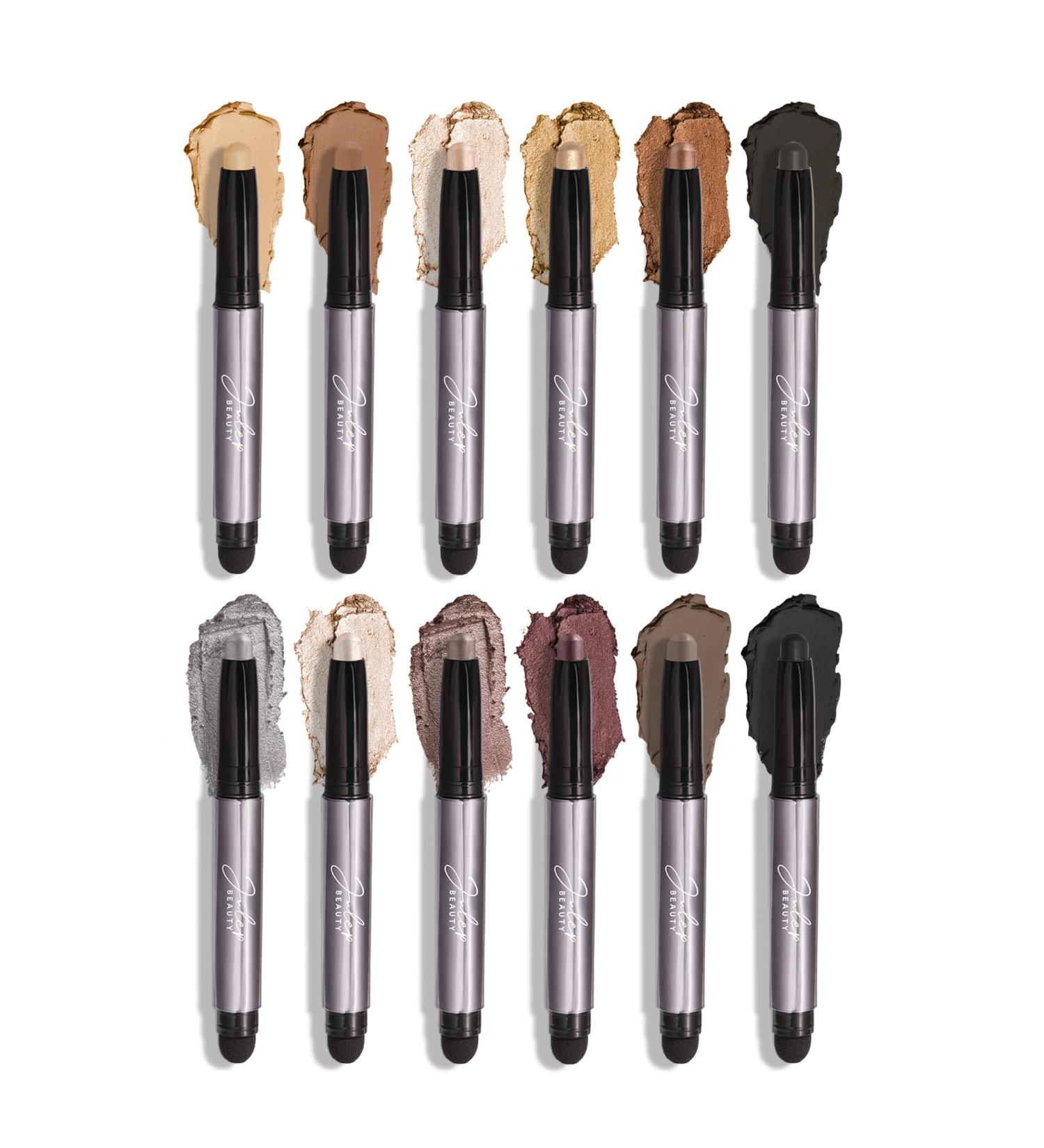Shop Julep Eyeshadow 101 Cr me-to-Powder Stick Palette - 12 Piece Gift Set | Daylight & Moonlight Kit - Buy Online on GoSupps.com